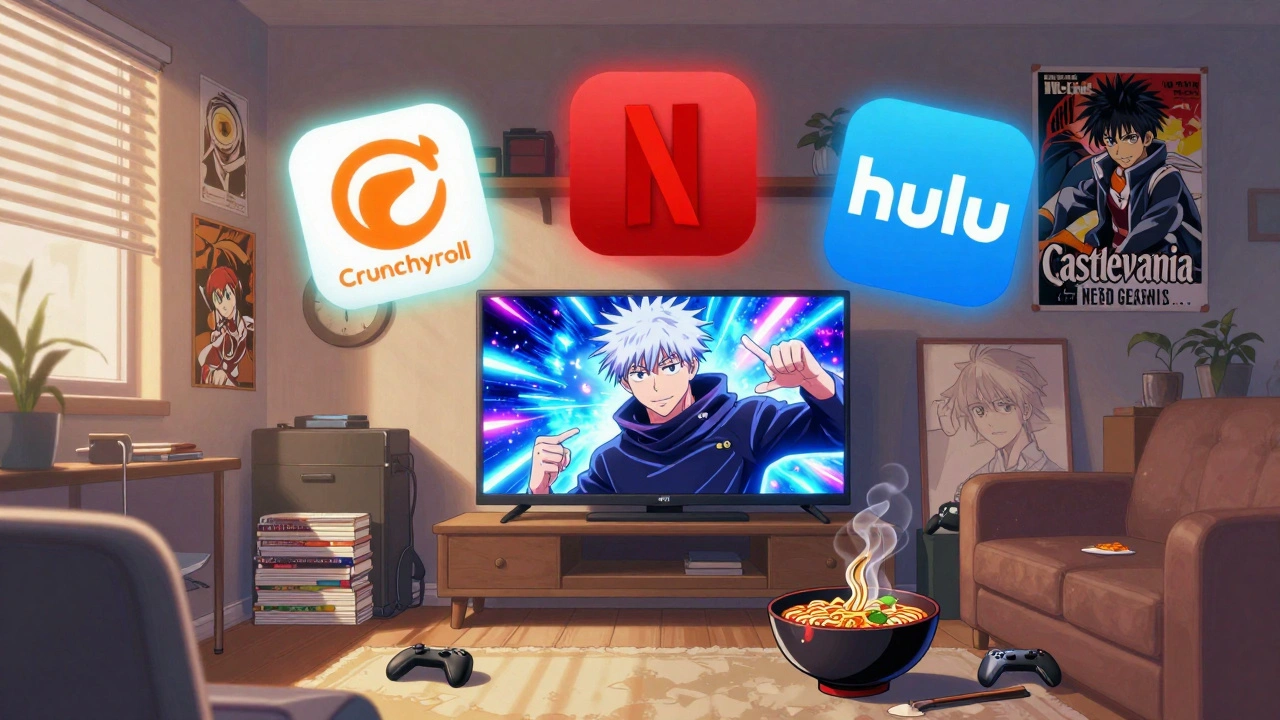 Anime Streaming Showdown: Crunchyroll vs. Netflix vs. Hulu for Anime Fans